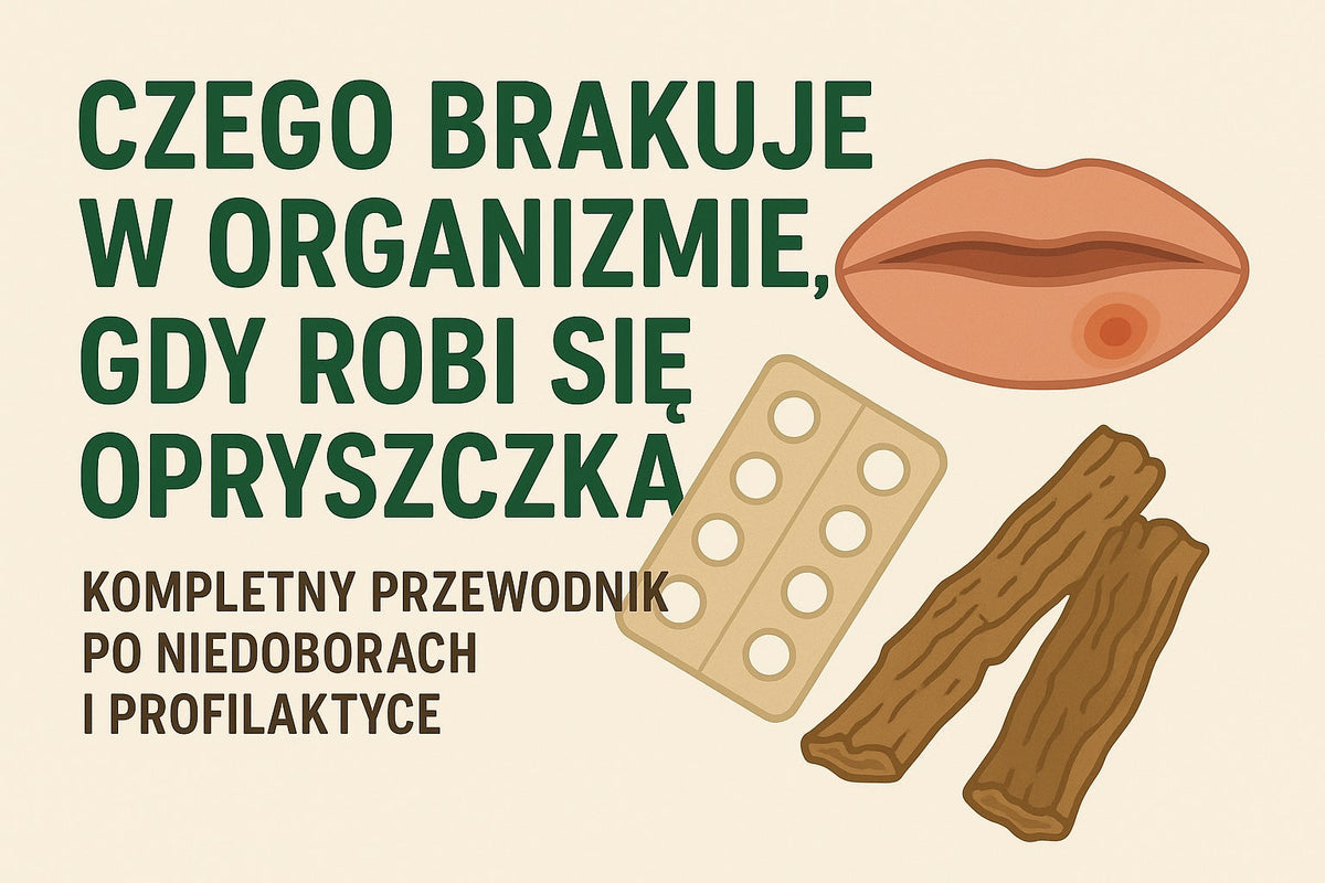 Czego brakuje w organizmie, gdy robi się opryszczka? Kompletny poradnik niedoborów